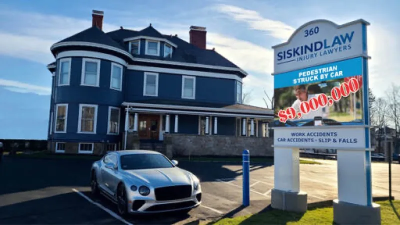 Siskind Law offices at 360 Belmont Street, Brockton, MA